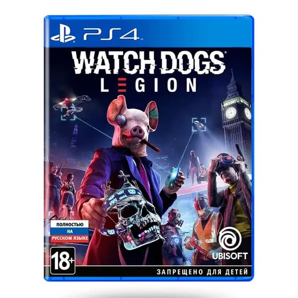 Игра Watch Dogs: Legion (PlayStation 4, PlayStation 5, Русская версия)