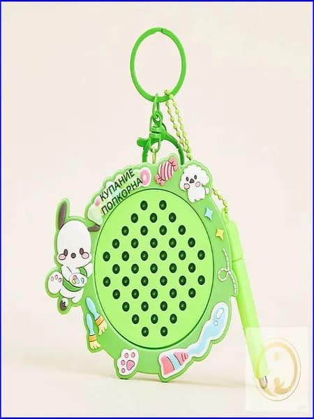 Магнитная доска-брелок Sanrio с шариками, Мелоди, розовая