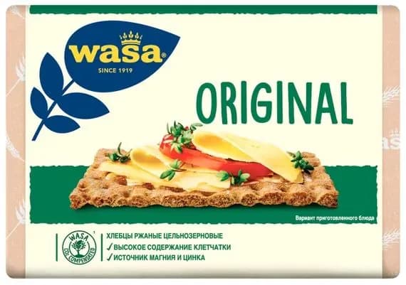 Хлебцы Wasa ржаные 275г
