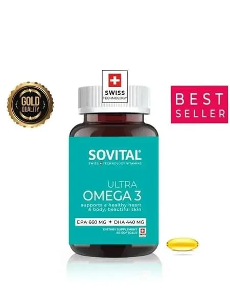 Sovital Ultra Омега-3 мягкие капсулы, 60 шт.