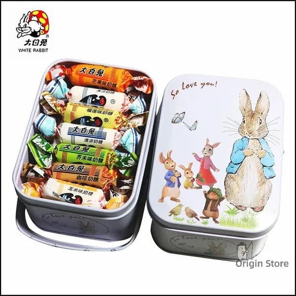 Подарочная конфета White Rabbit Milk 114g Подарочная коробка на день рождения