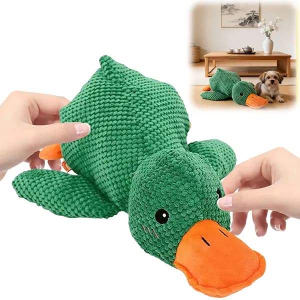 Игрушка для собак и кошек мягкая гусиная игрушка с звуком, 25 22 8 см