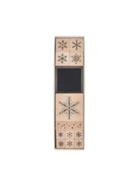 Stempelset Schneeflocken FSC 100% набор из 12 штампов