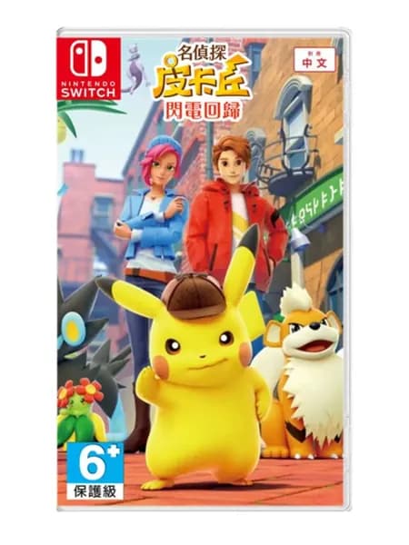 Игра Игра Detective Pikachu Returns (Nintendo Switch, Английская версия)