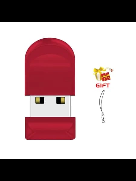 JASTER USB флешка 128GB хрусталь черный Красный, 16 GB, Red