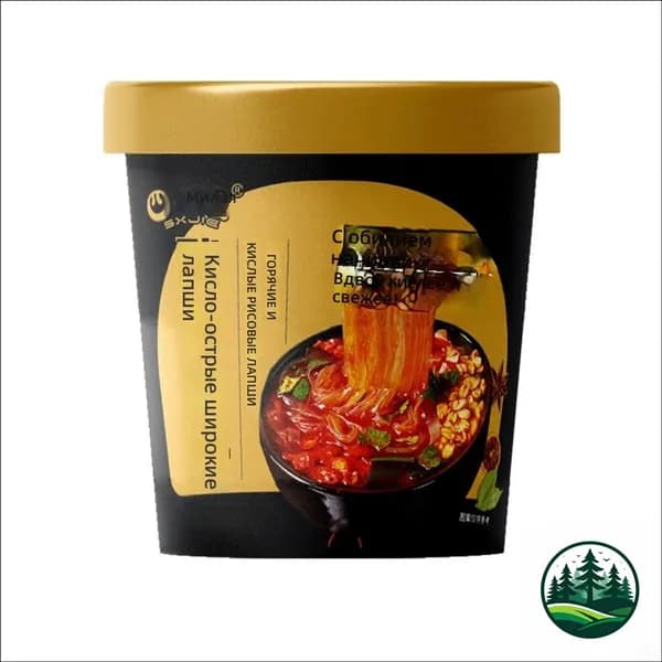 Сы Сяоцзе кисло-острая лапша в стакане, широкая лапша, 1 шт.