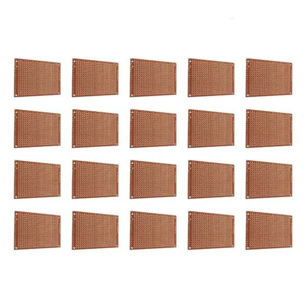 Точные текстолитовые платы 5x7 см, набор из 20 шт. для схем