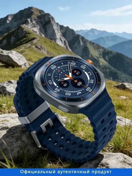 Смарт часы Galaxy Watch Ultra 2025 LTE 47 мм Синий Титан