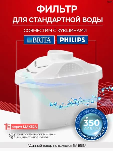 Фильтр для воды MAXTRA в кувшин 1 шт Универсальный
