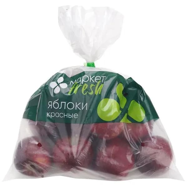 Яблоки красные фасованные Маркет Перекрёсток, 1.5кг