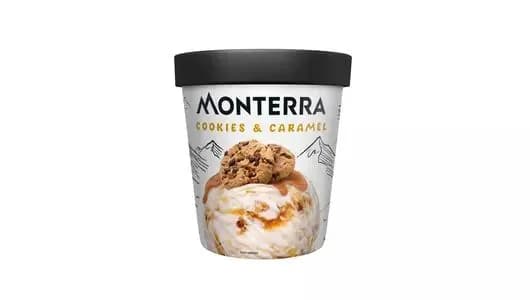 Мороженое Monterra Печенье с карамелью 480 мл