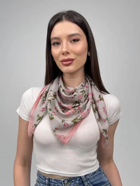 платки шифоновые малинкие легкие