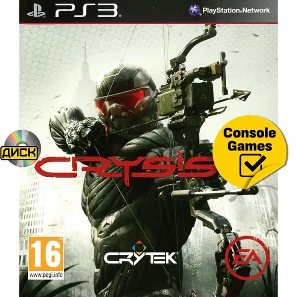 Игра PS3 Crysis 3 (PlayStation 3, Русская версия)