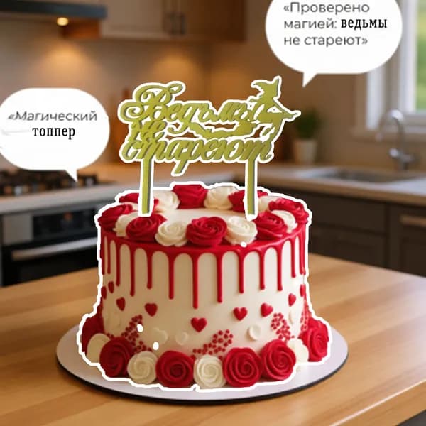 Топпер для торта