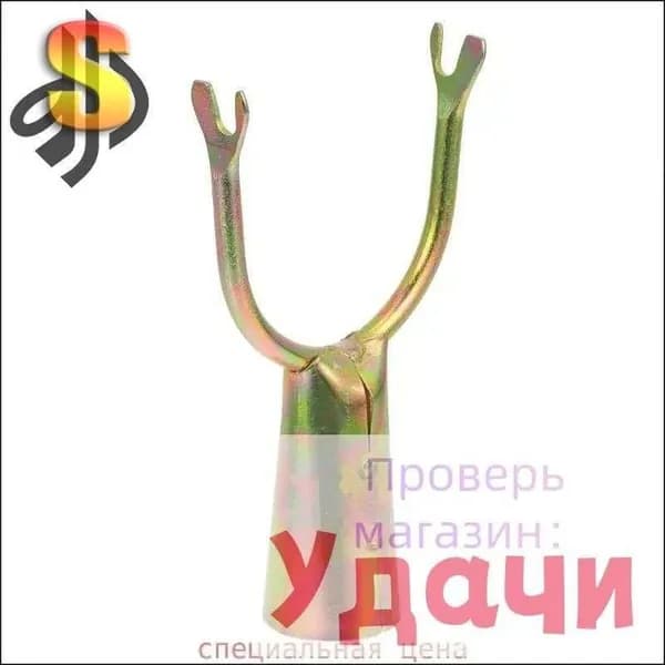 Наконечник для удлинителя одежды Стальной Толстый