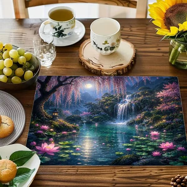 Салфетка сервировочная Искусственные материалы 32x42см, 1шт.