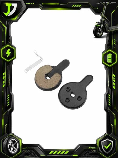 Тормозные колодки Kugoo G2 Pro, BOLI BB8, NOVELA YINXING, 33.5*22.4мм, Золотой/Черный