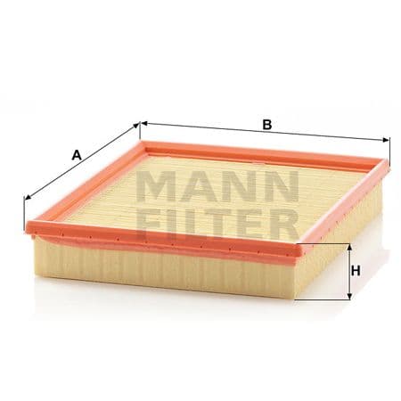 MANN FILTER Фильтр воздушный арт. C2696, 1 шт.