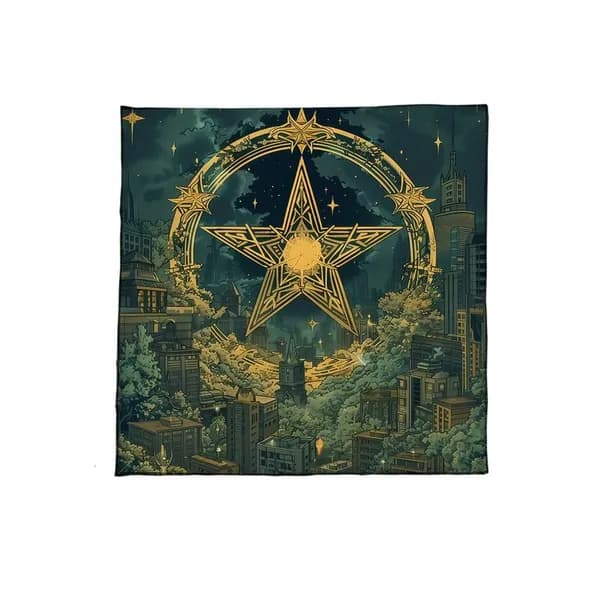Коврик для гадания из бархатной ткани, - C 50x50 см