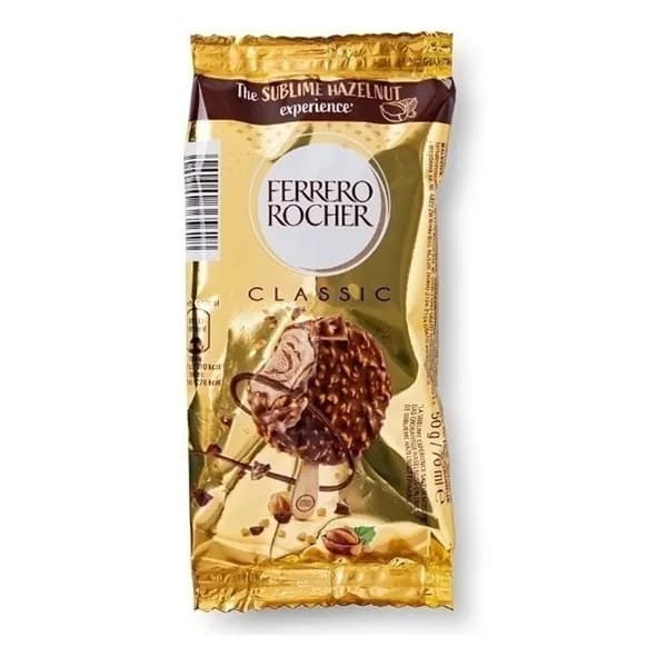 Мороженое молочное Ferrero Rocher Classic со вкусом лесного ореха 50 г