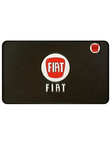 Коврик на панель приборов противоскользящий Fiat 16х26,5см