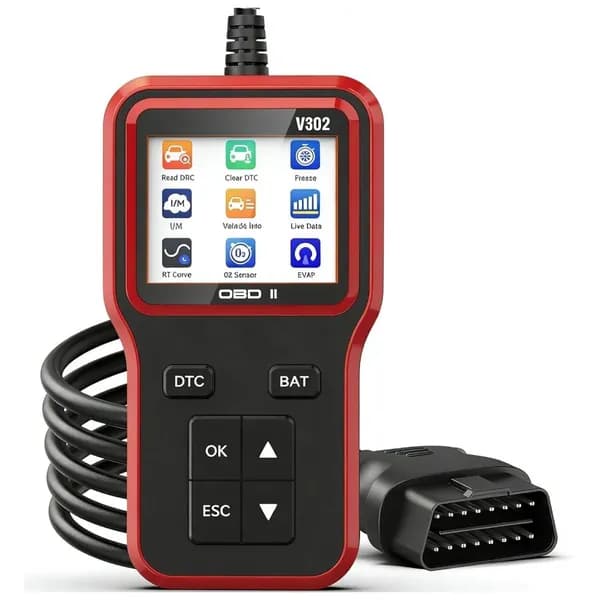 Профессиональный сканер OBD2 Для получения кодов Неисправностей двигателя, оперативных Данных И теста Батареи
