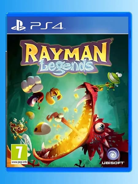 Rayman Legends / Рэйман Легенды PS4 / PS5 игра на диске (английская версия, интерфейс и субтитры на английском) для PlayStation 4 / PlayStation 5
