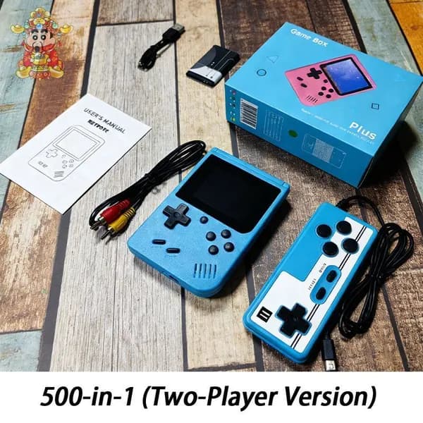 Портативная игровая консоль 500 в 1 Двойная версия