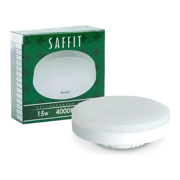 Светодиодная лампа SAFFIT SBGX5315 GX53 15W 4000K 55192