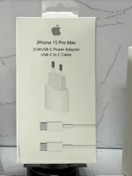 Зарядка для iPhone 15, 16, 17 Pro Max Plus быстрая 35W