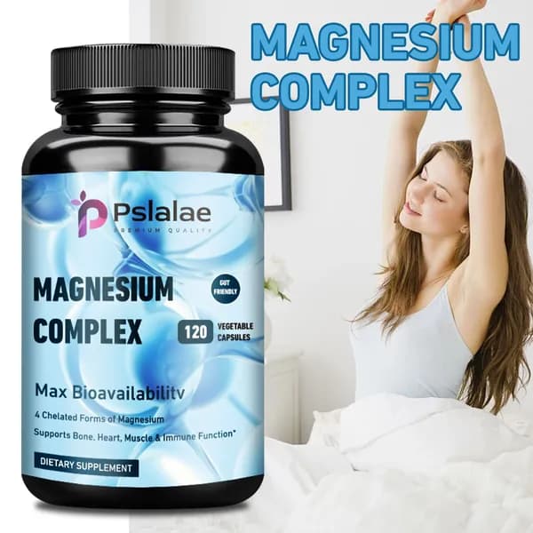 Биологически активная добавка Pslalae Magnesium Complex- поддерживает функции костей, сердца, мышц и иммунной системы