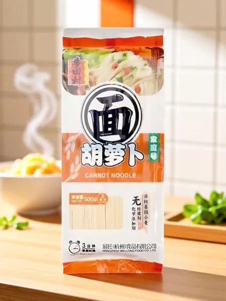 Лапша морковная 500 г, Китай