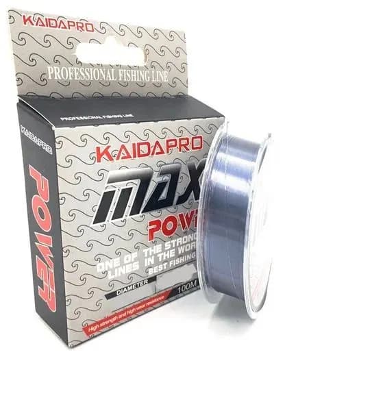 Леска KAIDA MAX POWER прозрачная 30 м 0,20 мм 7, 4 кг