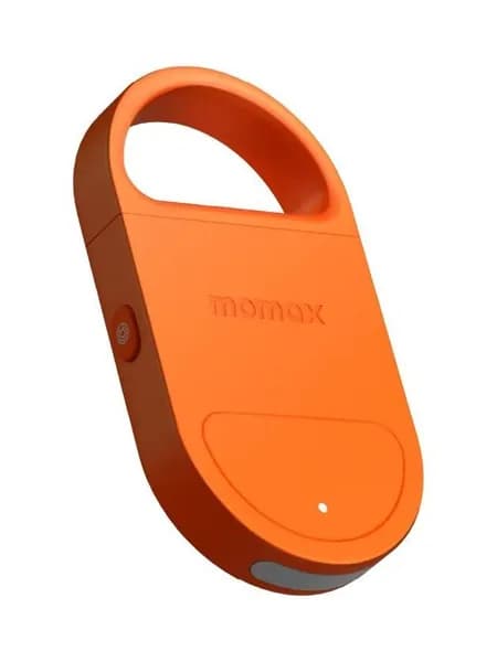 GPS-трекер Momax PinBuzz Find My Locator (BR17M), перезаряжаемый, с фонариком - оранжевый