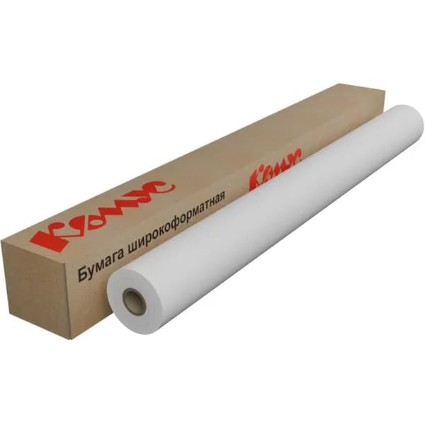 Бумага широкоформатная InkJet 80г 914ммх100м 50,8мм