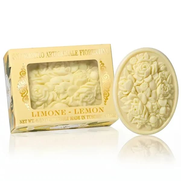 Новая Заря Saponificio Artigianale Fiorentino Лимон Lemon Мыло фигурное 125г