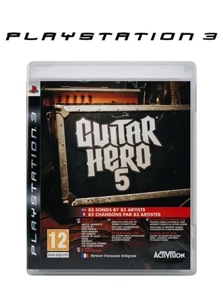 Игра Guitar Hero 5 (PlayStation 3, Оригинальный)