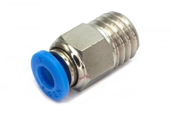 Пневмофитинг цанговый прямой с наружной резьбой PC 4-М10х1.5