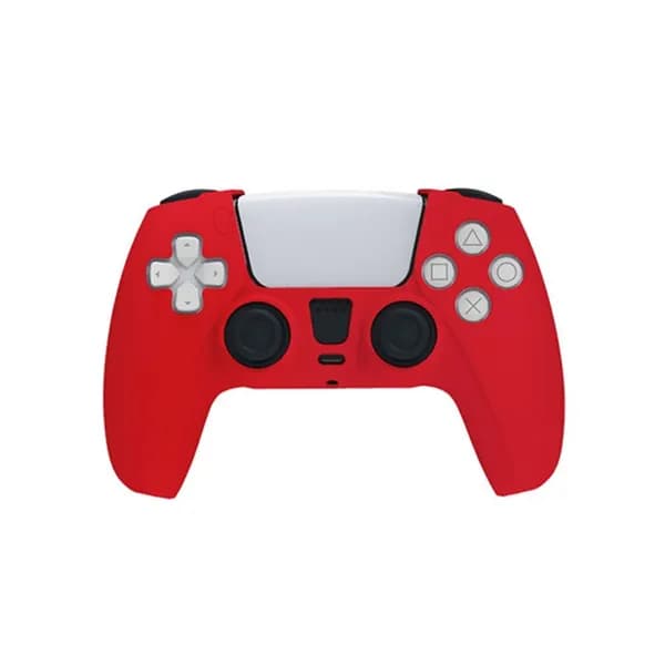 Силиконовый чехол для геймапада DualSense Silicon Case for PS5 Controller (красный)