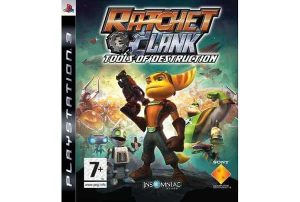 Видеигра Ratchet & Clank Future: Tools of Destruction. Издание на диске. Английский язык на ps3.
