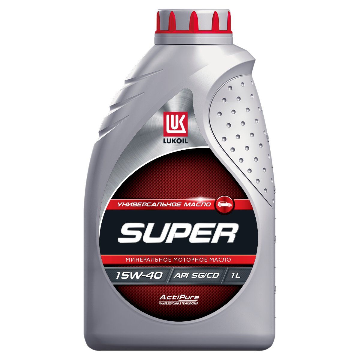 ЛУКОЙЛ (LUKOIL) СУПЕР 15W-40 Масло моторное, Минеральное, 1 л
