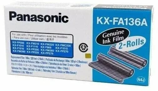 Panasonic Картридж, оригинал, Черный (black), 2 шт