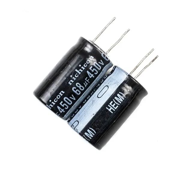 1шт.Nichicon Конденсатор 450В-68мкФ (68uF-450V, 16x26мм)