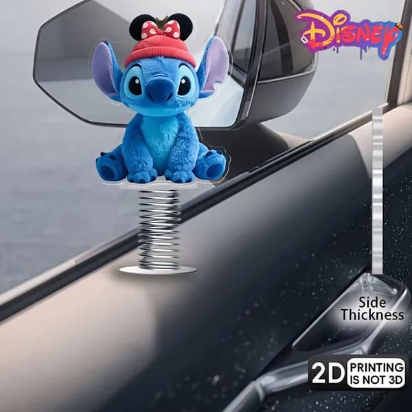 1 деталь акрилового пружинного пюпитра-качалки марки Disney Stitch из акрила