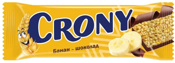 Батончик-мюсли Crony Банан-шоколад, 50г