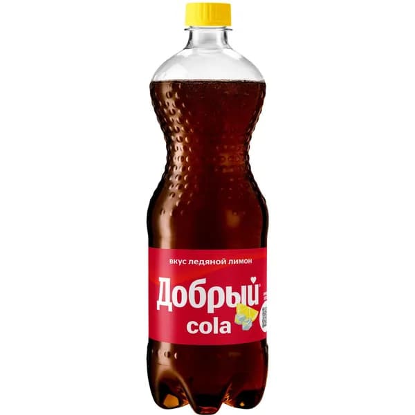 Газированный напиток Добрый Кола Ледяной лимон, 1 л