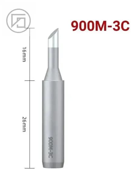 Жало для паяльника Lihonk 900M-3C прямой скос, 3мм.