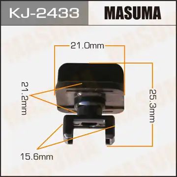 Клипса lexus gx460, toyota land cruiser prado 09> kj-2433 masuma