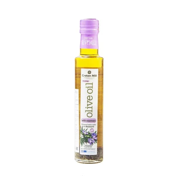Масло оливковое Extra Virgin с розмарином CRETAN MILL 0,25 л