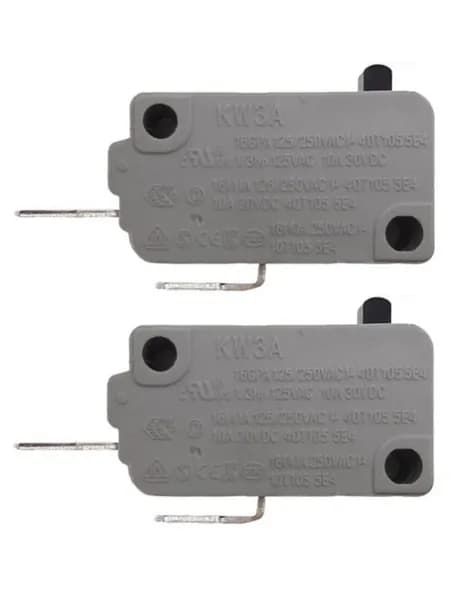 Микропереключатель 2шт Dongnan KW3A-16T0-B200 нормально разомкнутые, 2-х контактные 16(4)A 250V